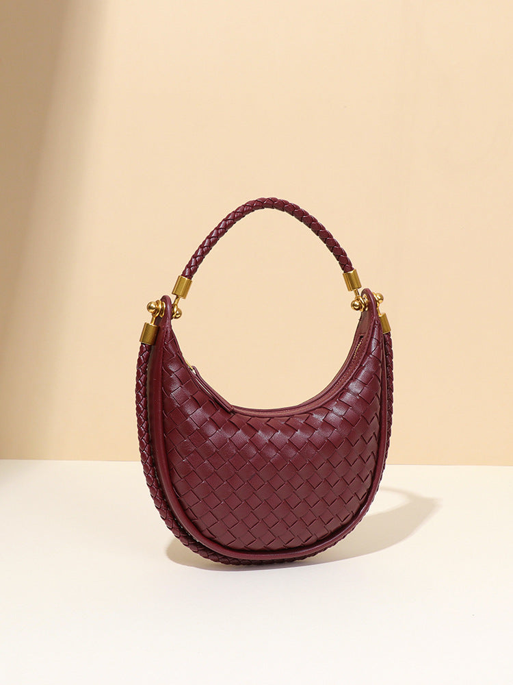 Women's Hand-woven Saddle High-grade Selenodont Fashion Bags