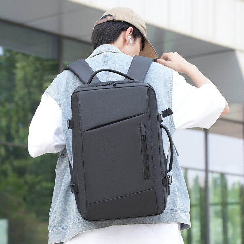 Men's Commute Large Capacity Scalable Computer Trendy Backpacks