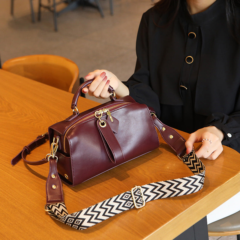 Women's Temperament Pillow Fashion Underarm Female Genuine Leather Women's Shoulder Bag