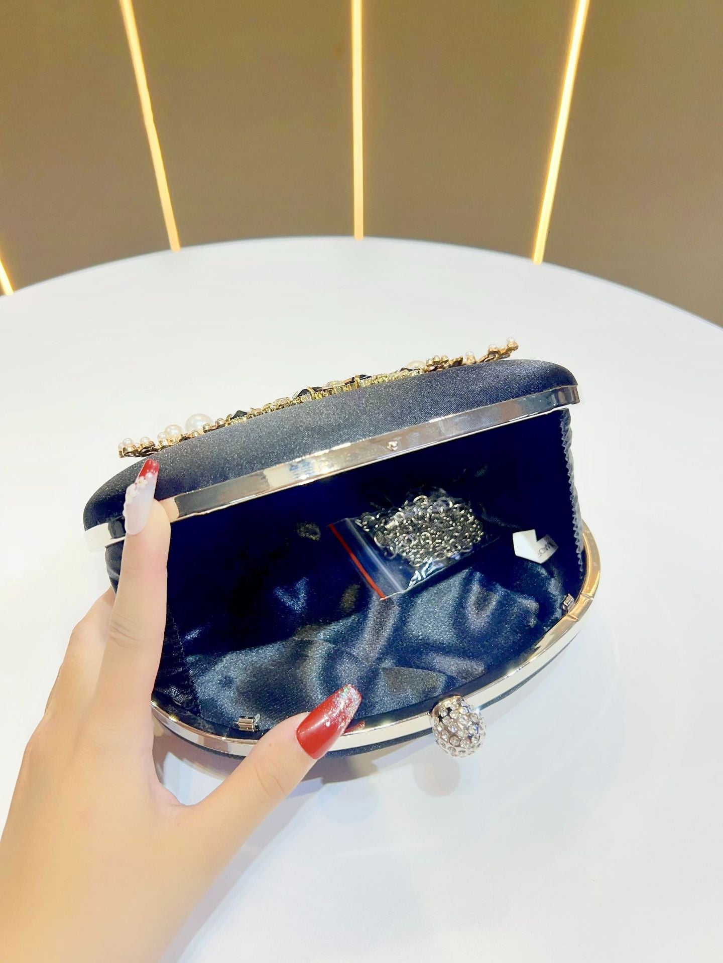 Women's High-grade Light Luxury Exquisite Clutch Elegant Dinner Bag