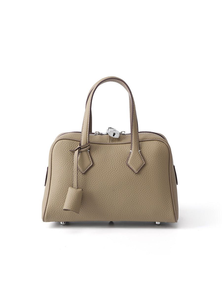 Women's Pillow Fashion High-grade One Genuine Leather Large Women's Handbag