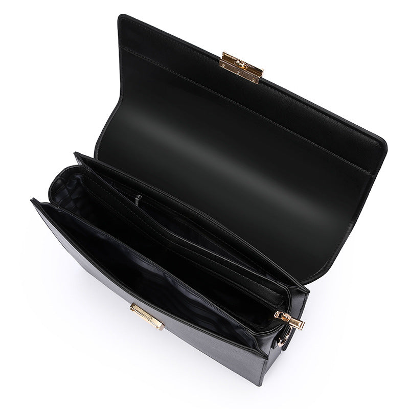 Men's Password Portable Business Portfolio Large Capacity Bags