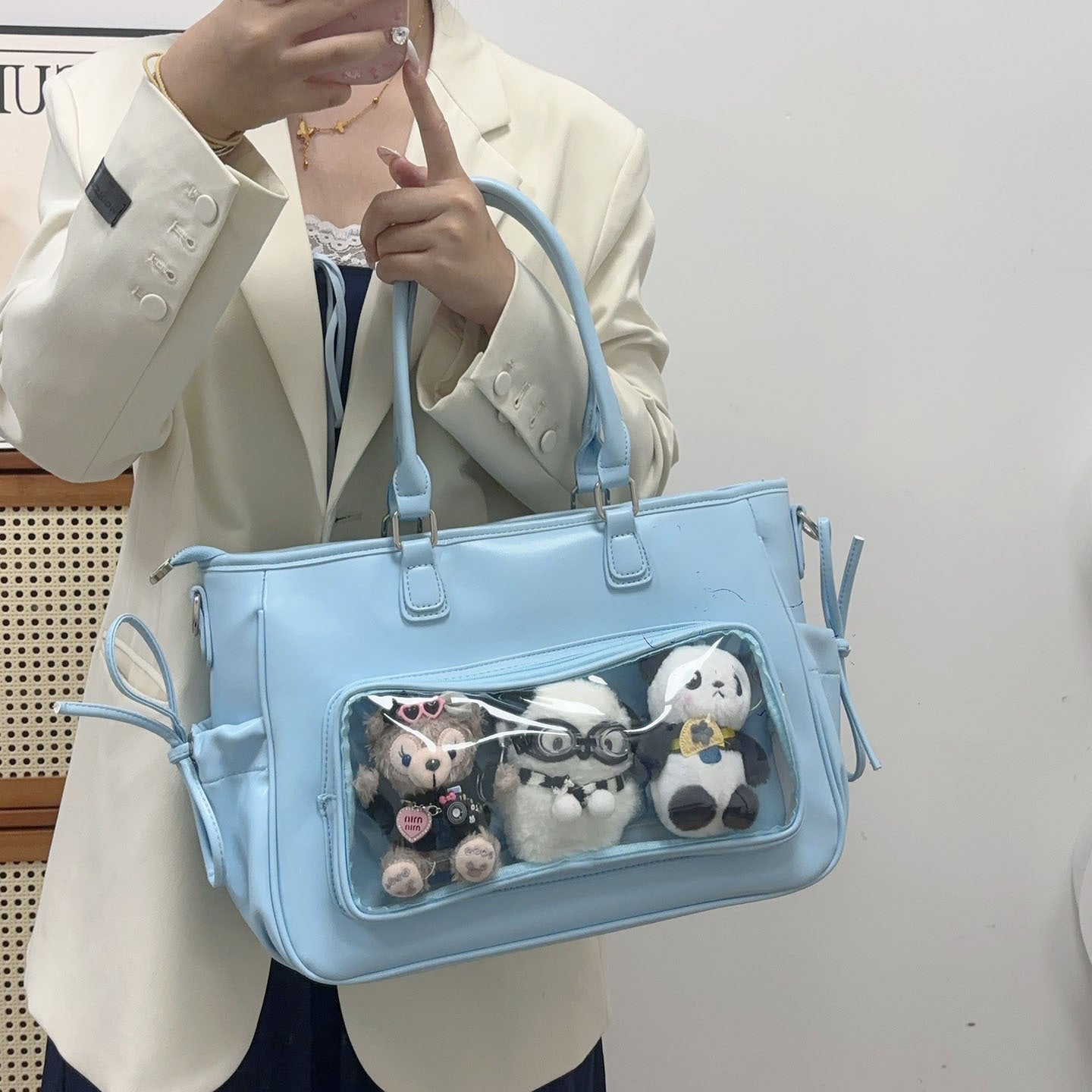 Star Catcher Concert Collection Light Bracket Versatile Large Capacity Cartoon Women's Shoulder Bag