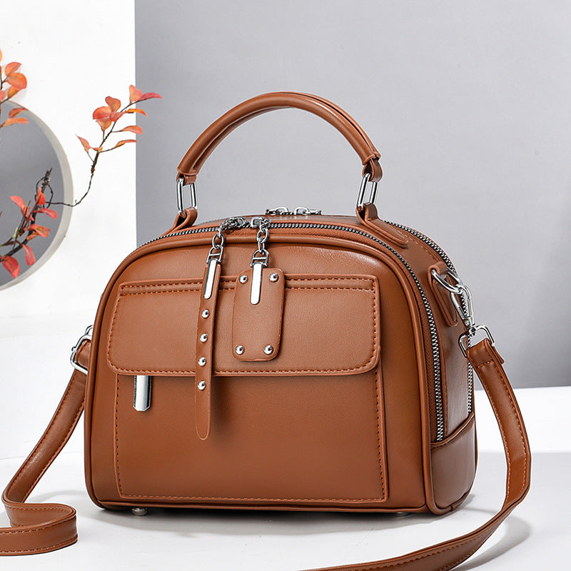 Women's Popular Autumn Tide Versatile Large Capacity Men's Bags