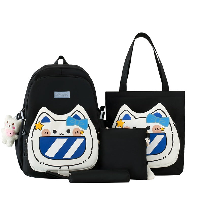 Fashion Cartoon Nylon Super Light Large Backpacks