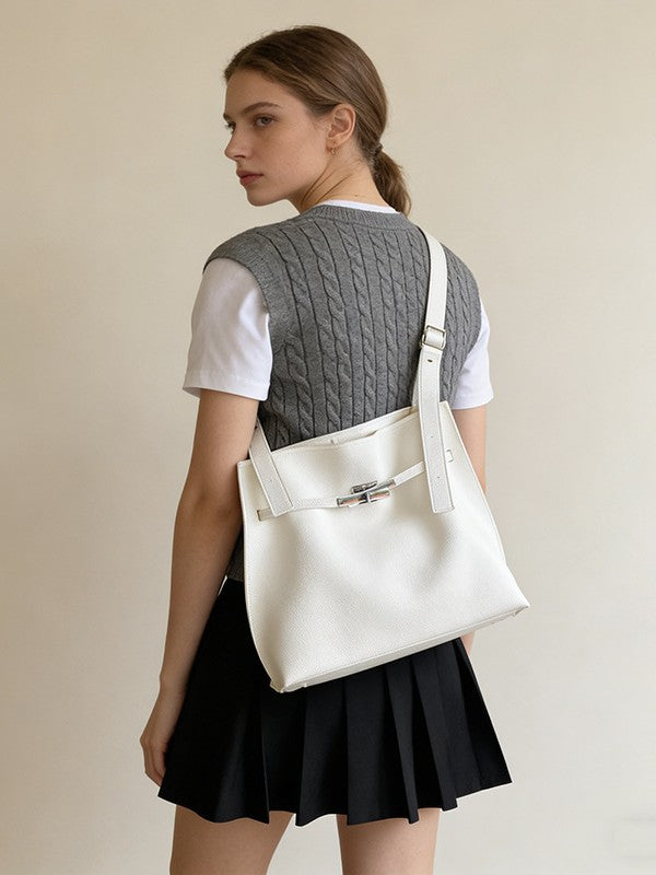 Women's Light Luxury Texture Kelly Idle Style Loose Bags