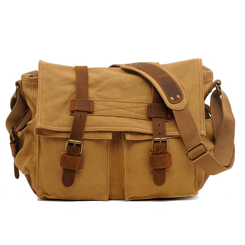 Men's Retro Fashionable Large Capacity Computer Crazy Horse Men's Briefcase