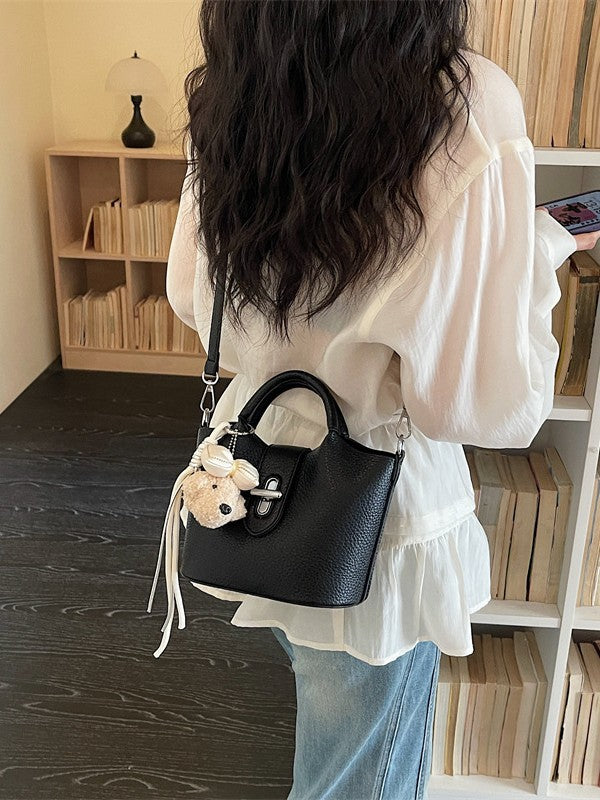 Pattern Vegetable Basket Hand Carrying Female Summer Fashion Soft Bucket Bags