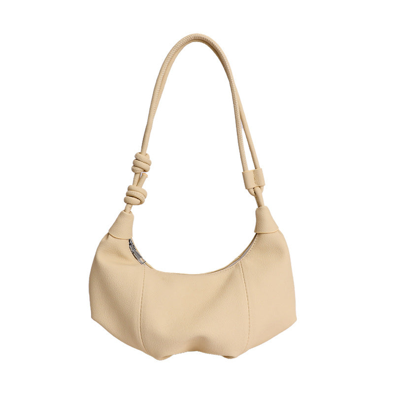 Women's Korean Style Underarm Commuter Soft Surface Bags