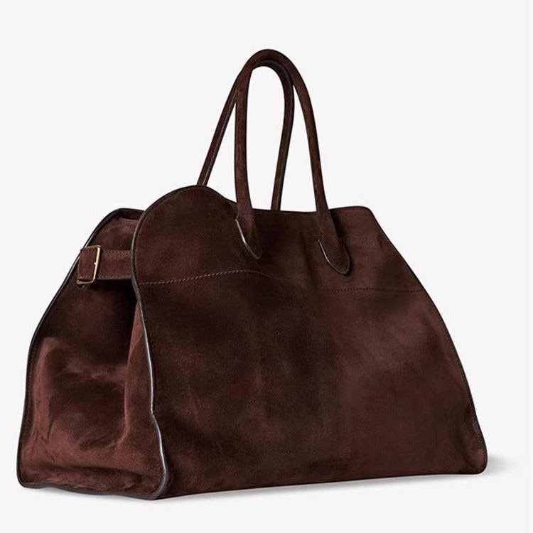 Women's First Layer Cowhide Leather Large Capacity Women's Handbag