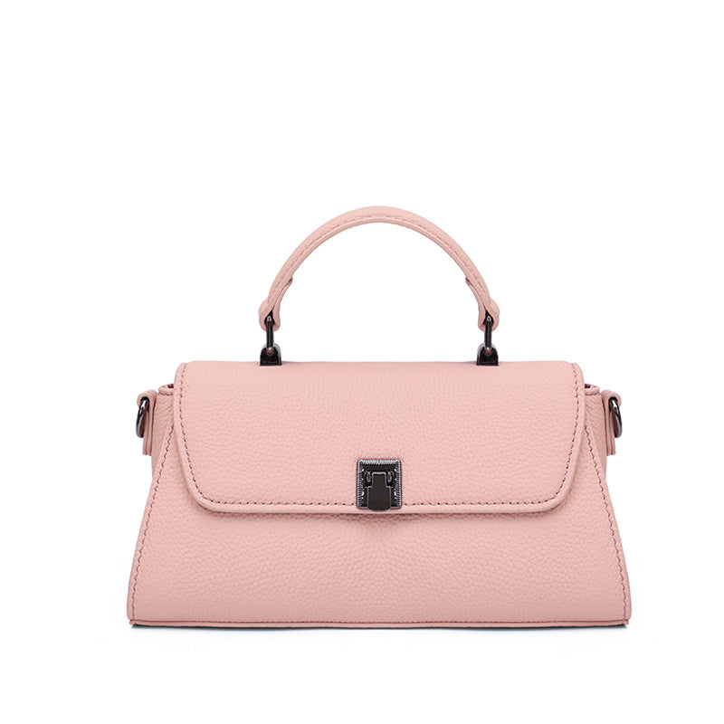 Women's Leather Commute Simple Fashion First Layer Women's Messenger Bag