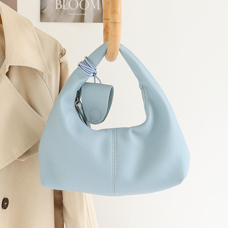 Women's Commuter Carrying Cute Lychee Pattern Soft Leather Women's Handbag