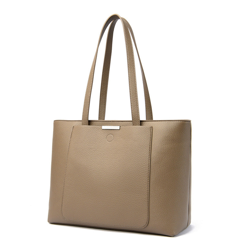 Women's Large Korean Fashionable Advanced Texture Commuter Women's Shoulder Bag