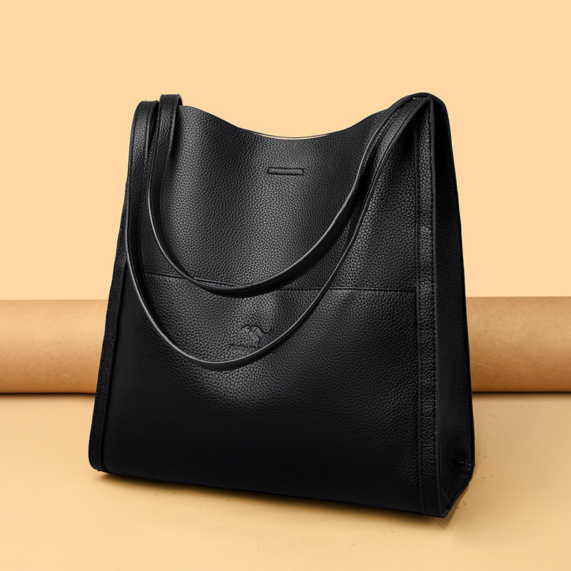 Women's Large Capacity Totes Simple Versatile Commuter Women's Shoulder Bag