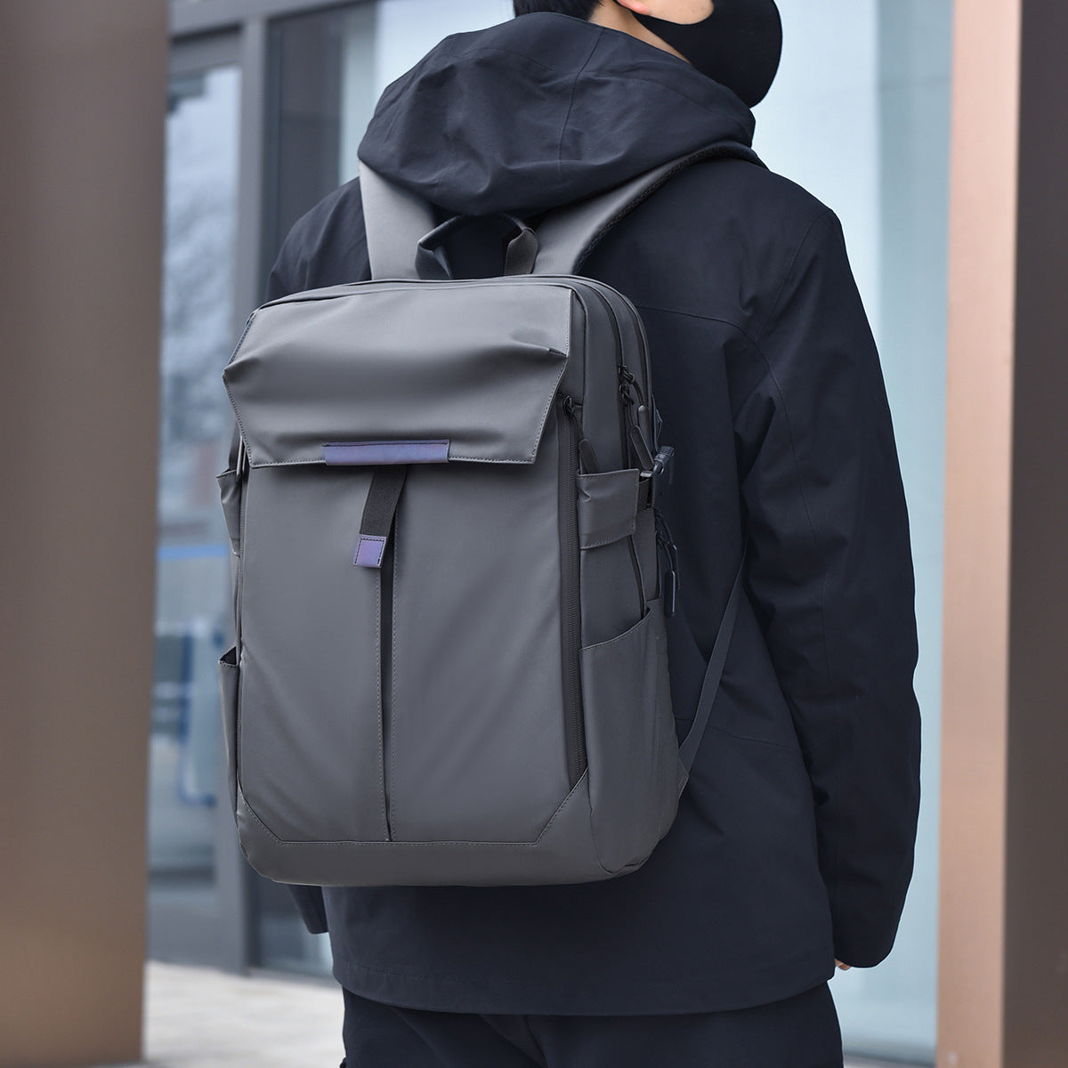 Fashionable Large Capacity Business Commuter Derm Backpacks
