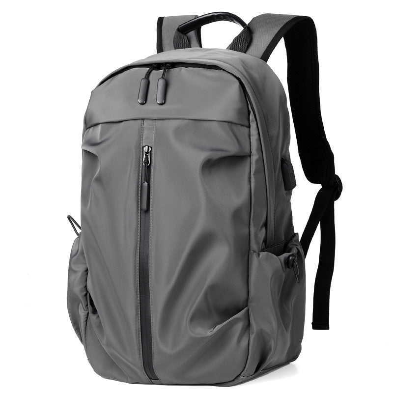 Men's Korean Style Fashion College Commuter Computer Leisure Backpack