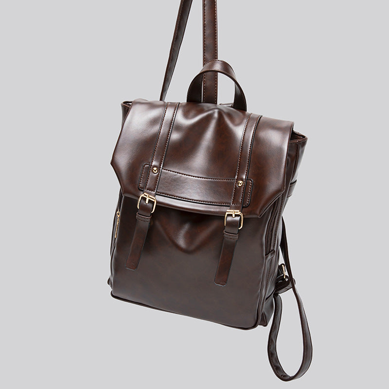 Retro College Style Large Capacity Commuter Leisure Backpack