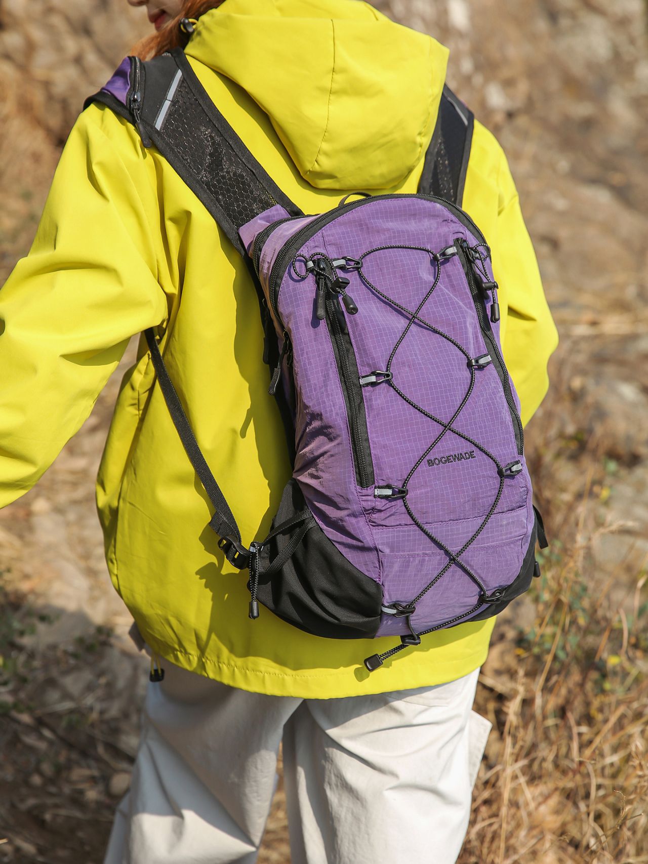 Women's & Men's Lightweight Hiking Camping Waterproof Large Capacity Leisure Backpack