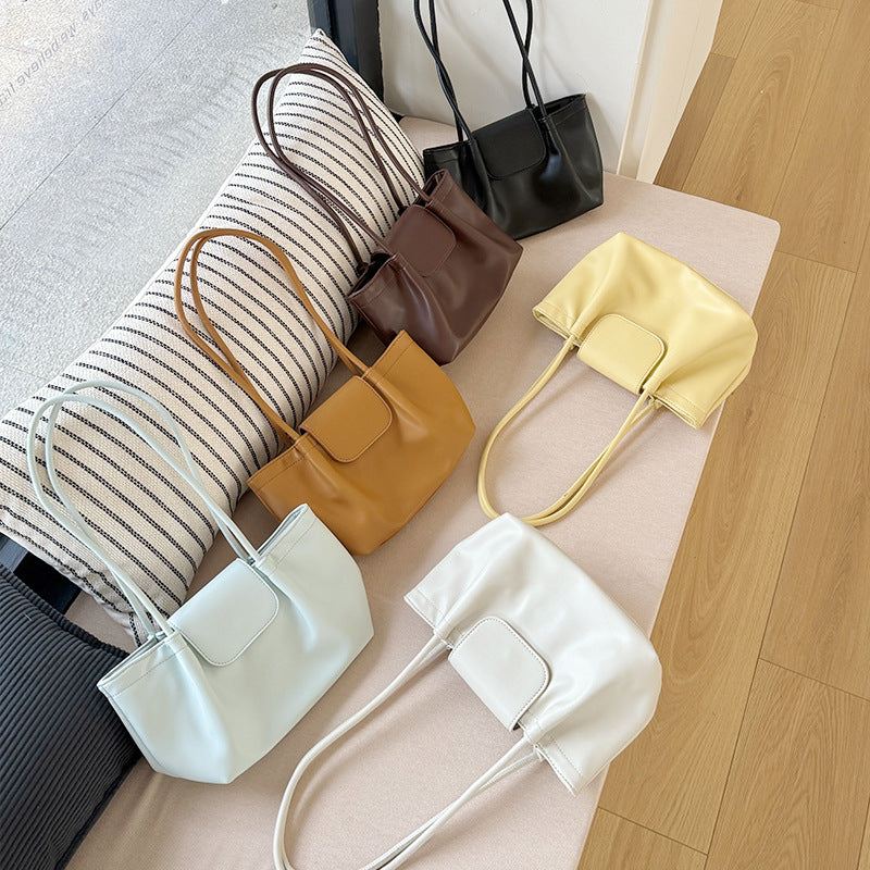 Women's Capacity Autumn Tide Retro Western Style One Bucket Bags