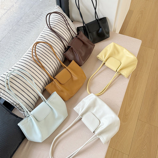 Women's Capacity Autumn Tide Retro Western Style One Bucket Bags