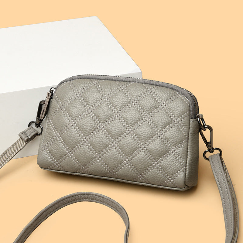 Pretty Exquisite Fashion Rhombus Simple Graceful Women's Messenger Bag