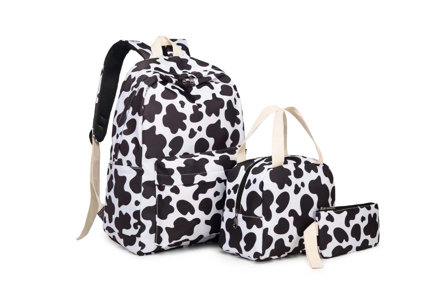 Set Combination Large Capacity Simple Lunch Pencil College Student Schoolbag