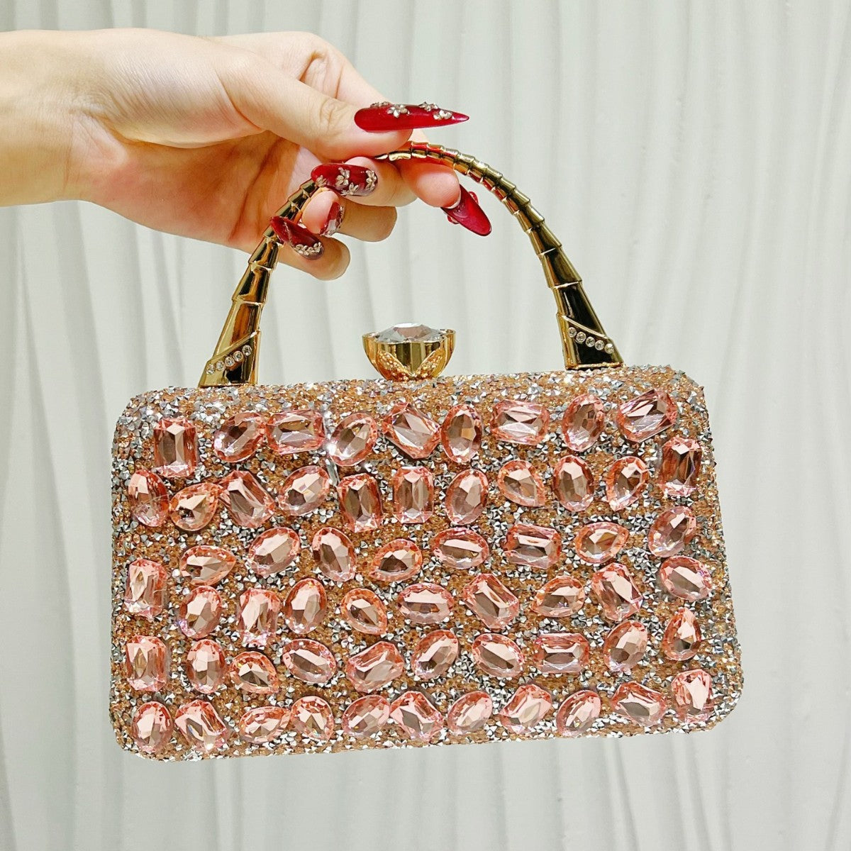 Resin Drill Dress Garment Popular Advanced Rhinestone Evening Bags