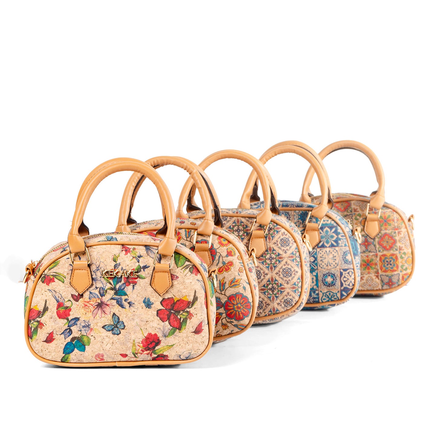 Environmental Protection Retro Design Commute Leisure Wood Lining Outer Tree Bags