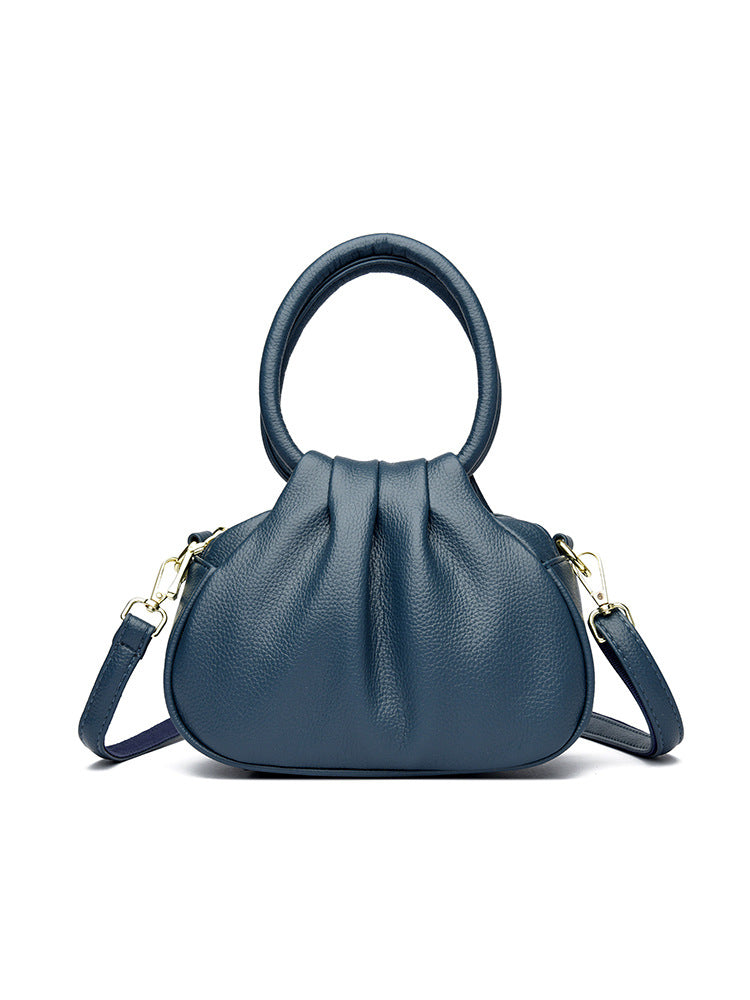 Glamorous Women's Mother Simple Soft Leather Women's Handbag