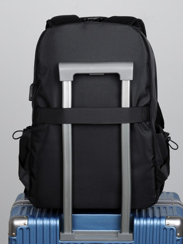 Men's Korean Style Fashion College Commuter Computer Leisure Backpack