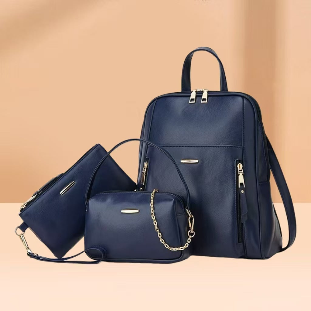 Women's Korean Style Fashion Oxford Cloth Large Tote Bag