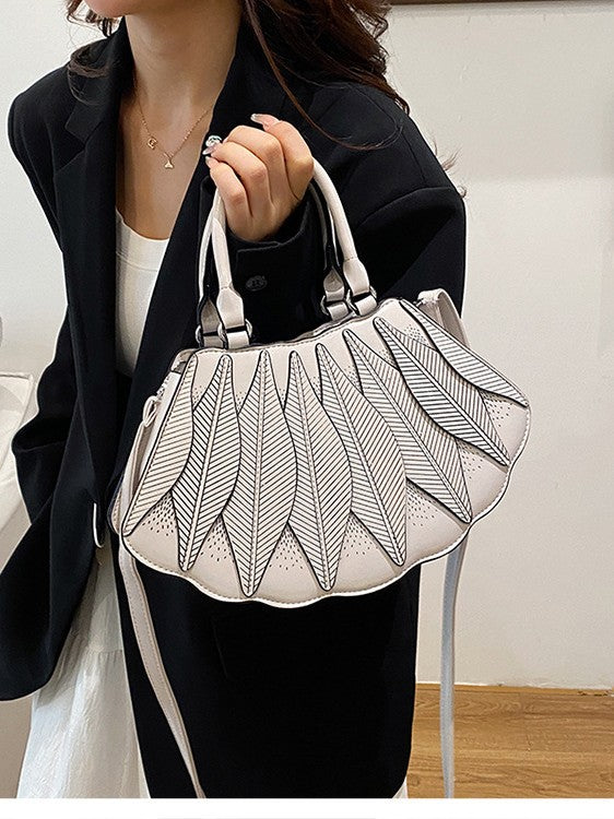 Advanced Texture Stitching Shell Western Style Handbags
