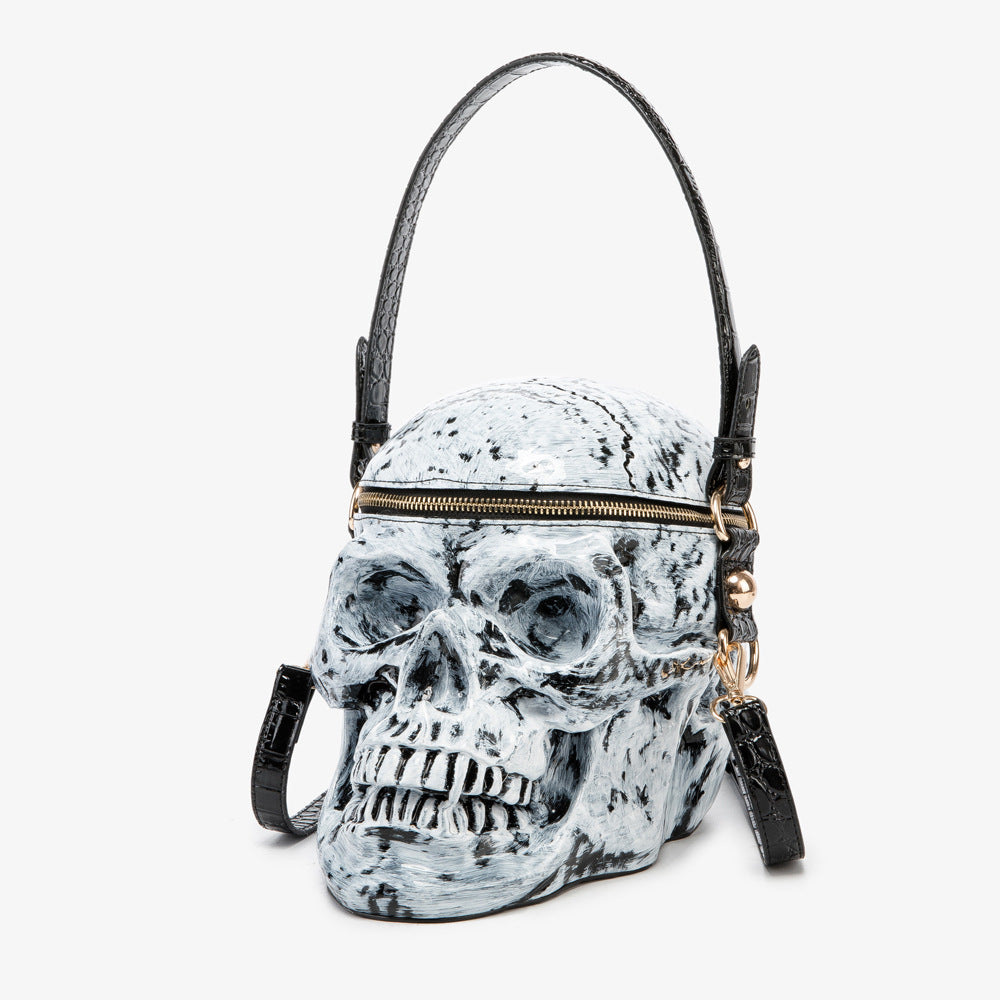 Stylish Glamorous Skull Funny Halloween Style Handbags