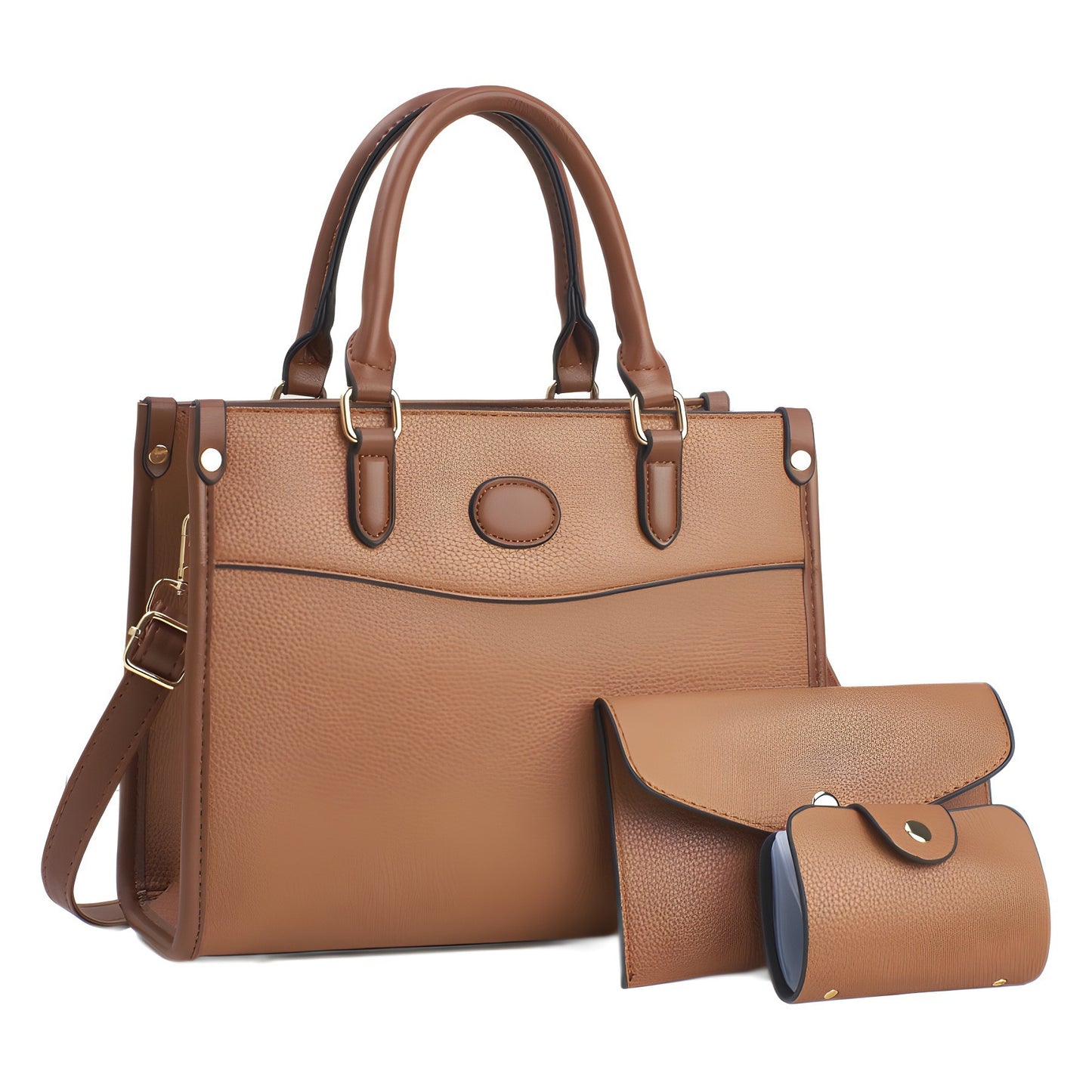 Trendy Women's Three-piece Fashion Versatile High-grade Shoulder Bags