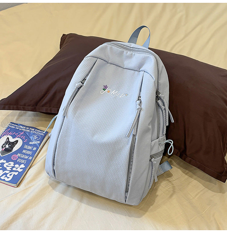 Korean Style Good-looking Fresh Sweet Primary Secondary Lightweight Large Leisure Backpack