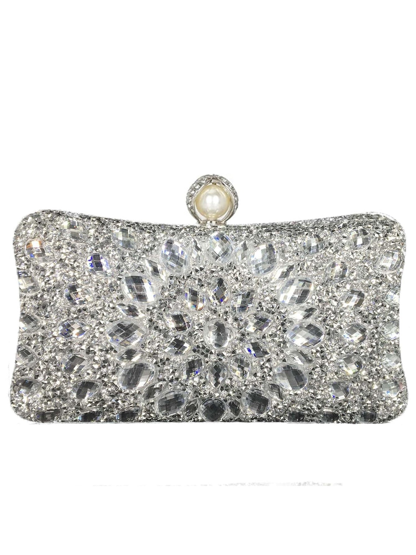 Women's Sunflower Fashion Banquet Clutch Dress Diamond Evening Bags