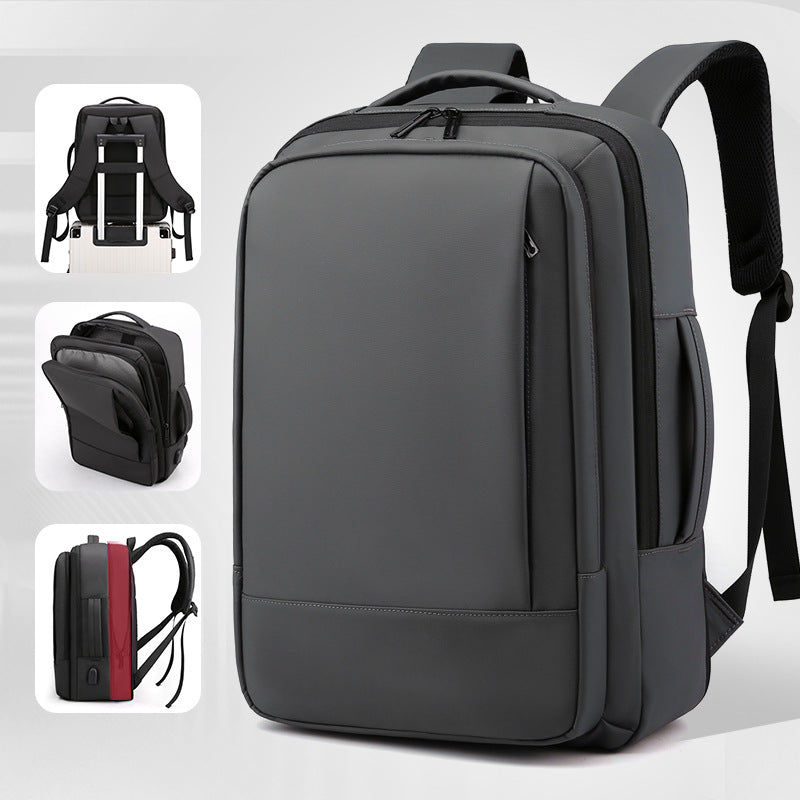 Trendy Pretty Men's Large Capacity Expandable Backpacks