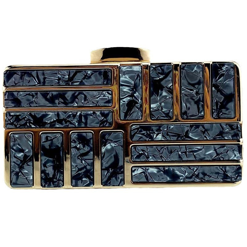 Women's Acrylic Imitation Shell Dress Simple Style Bags