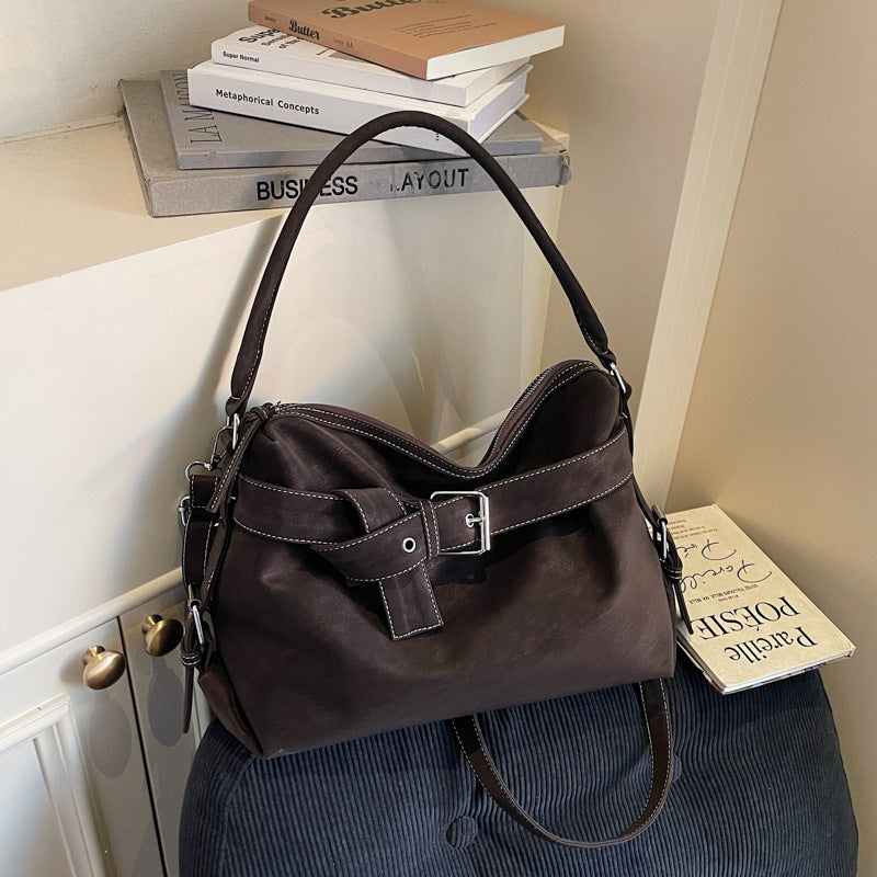 Women's Niche Portable Fashion Style Large Capacity Women's Messenger Bag