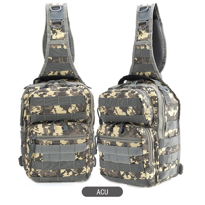 Military Fans Camouflage Leisure Riding Direct Men's Chest Bag