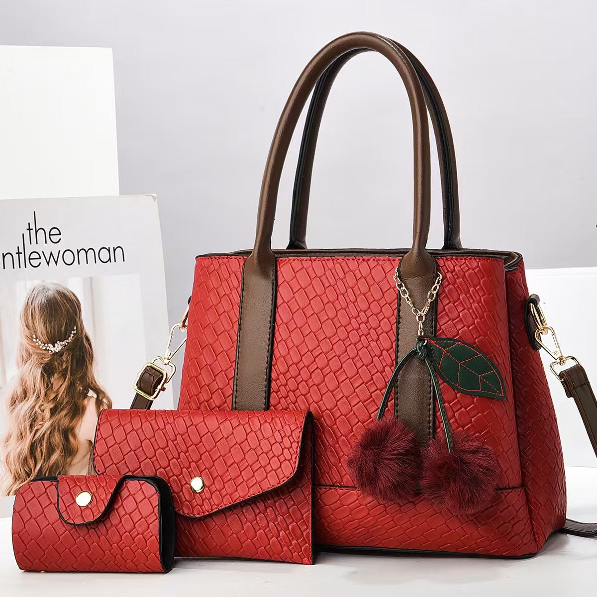 Women's Elegant Large Capacity Portable Fashionable Women's Shoulder Bag