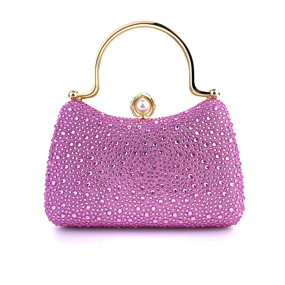 Rhinestone All Match Dress Diamond Wedding Dinner Bag