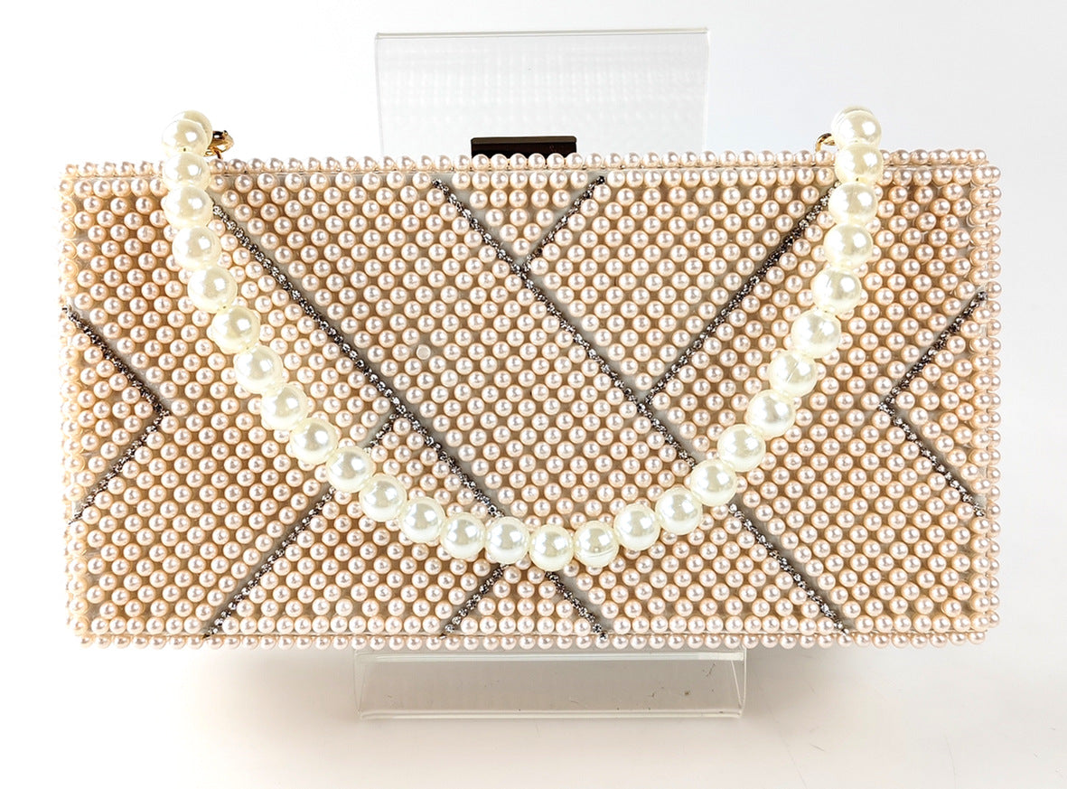 Comfortable Trendy Fashion Banquet Pearl Dress Dinner Bag