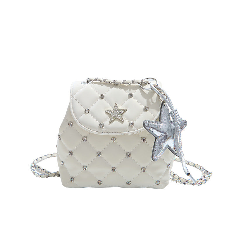 Classic Style Diamond Chain Underarm Female Women's Shoulder Bag