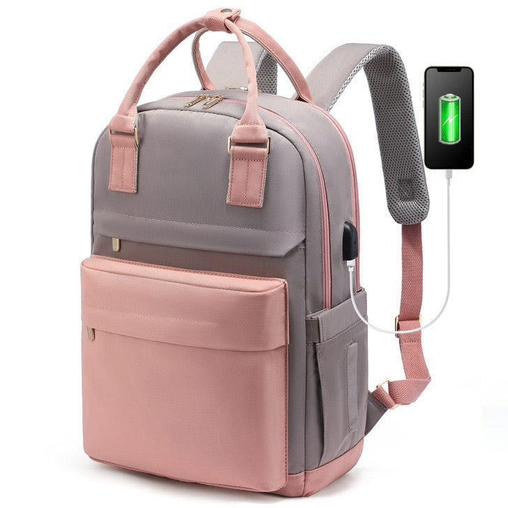 Women's & Men's Fashion High-grade Large Capacity Leisure Backpack