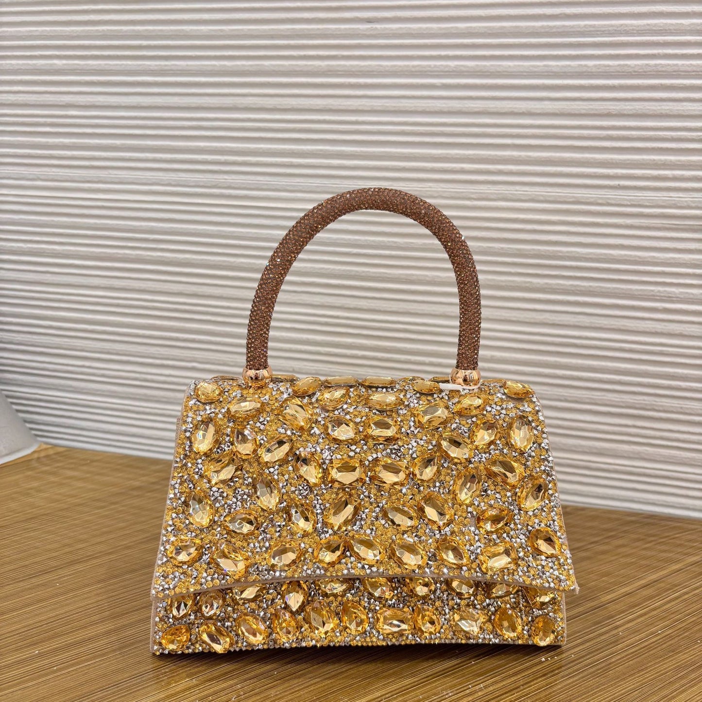 Women's Banquet Portable High-grade Full Diamond Shiny Bags