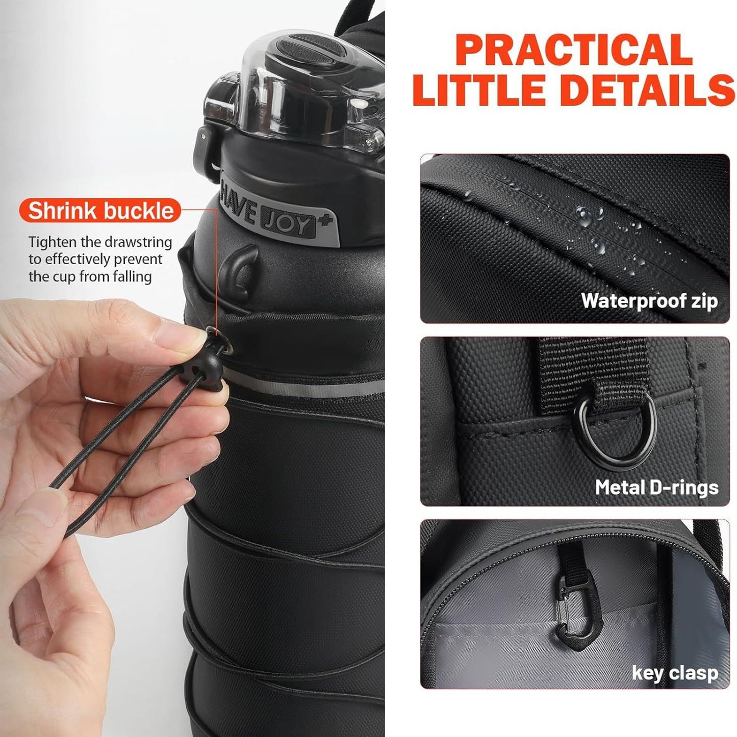 Kettle Large Capacity Mobile Multifunctional Portable Sports Satchel, Hanging Bag