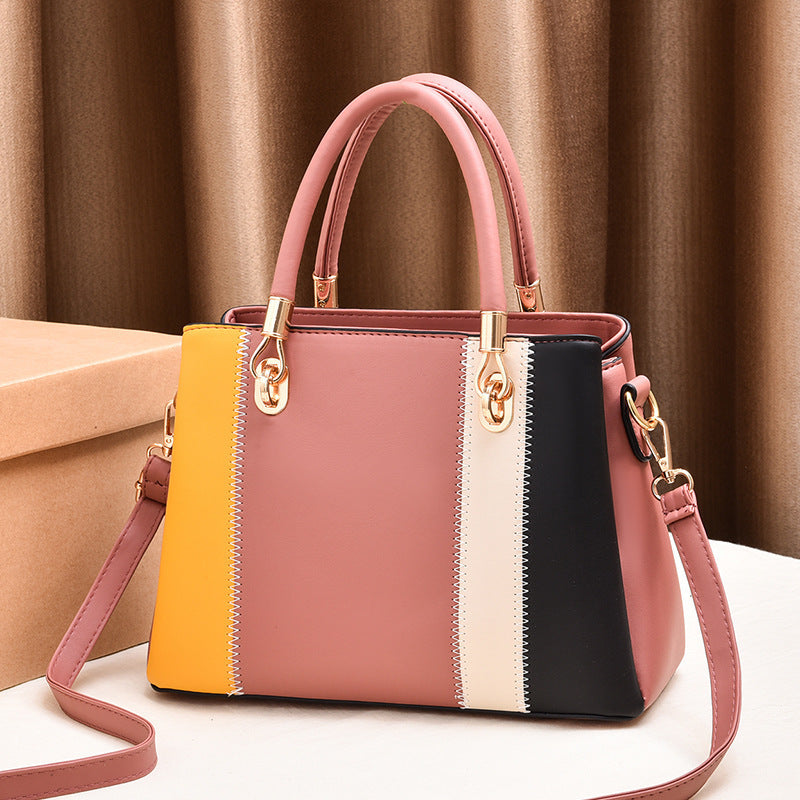 Women's Color-matching Trendy Leisure Large Capacity Women's Messenger Bag