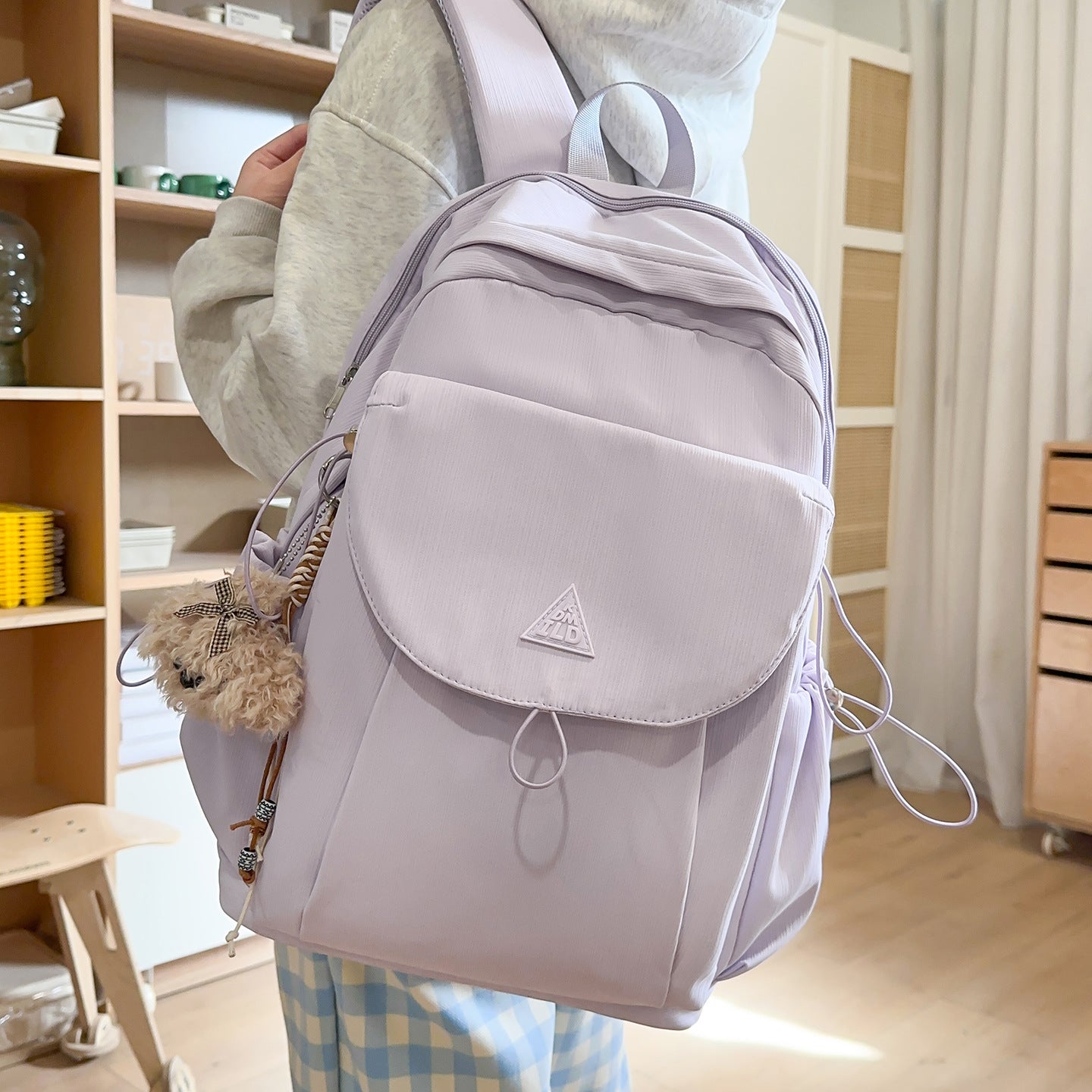 Korean Simple Style High Large Capacity Backpacks