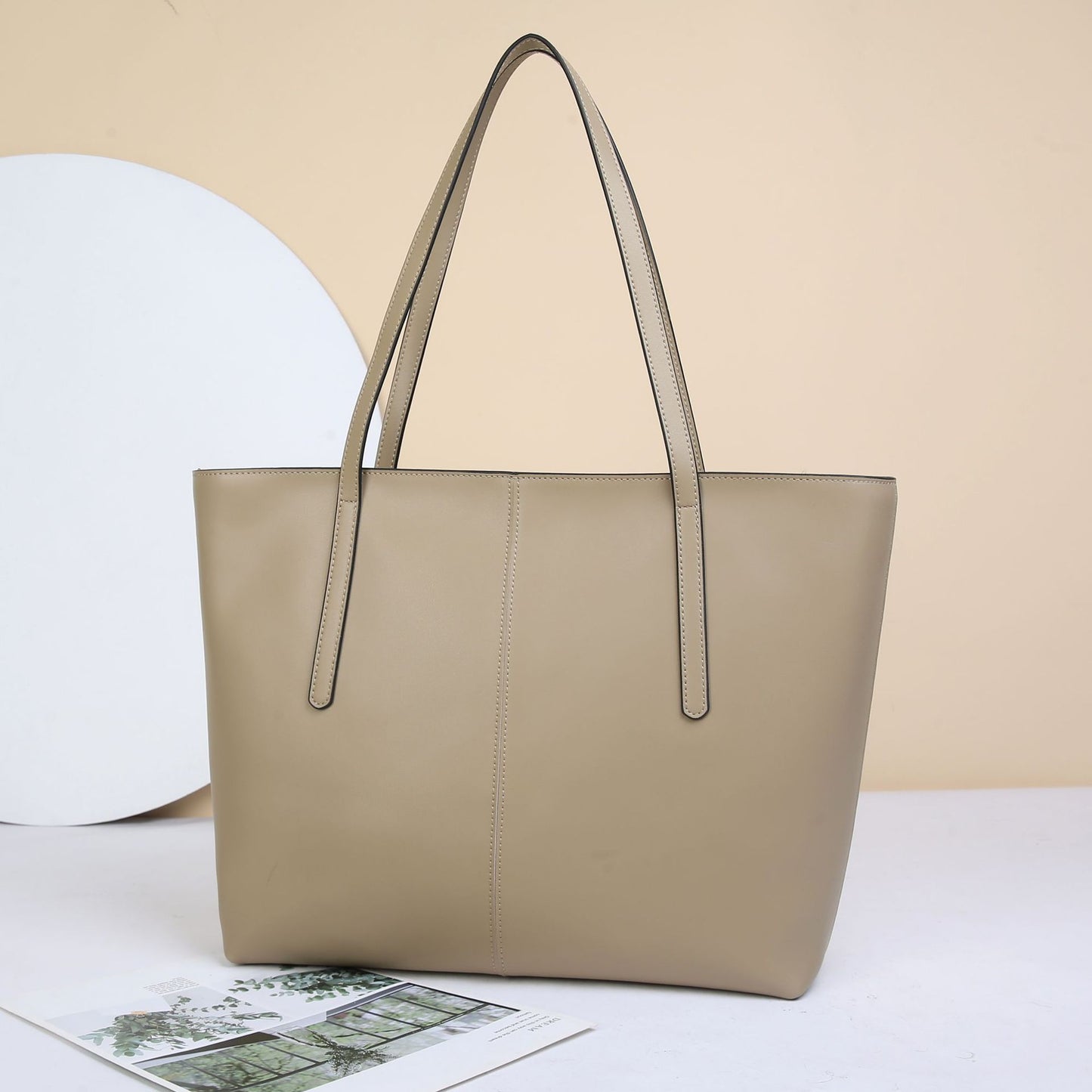 Women's Genuine Leather Fashion Big Cowhide Large Capacity Bags